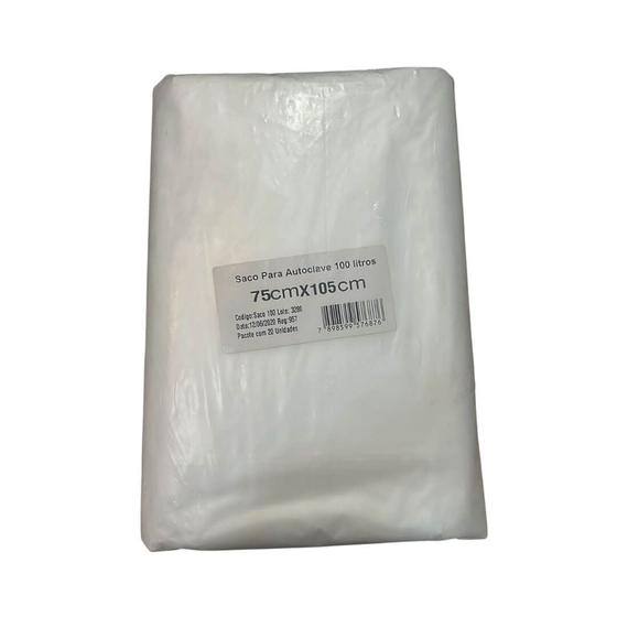 Imagem de Saco Plástico PE para Autoclave 20UN - Cral
