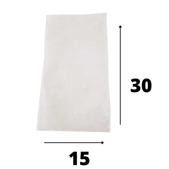 Saco Plástico Transparente Polietileno 15x30 Cm Pacote Com 100 Unidades Menor preço em Saco Plástico Transparente Polietileno 15x30 Cm Pacote Com 100 Unidades