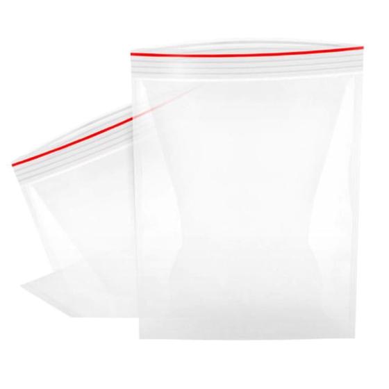 Imagem de Saco ZIP Transparente Nº03 7X10CM Pacote com 100 Unidades