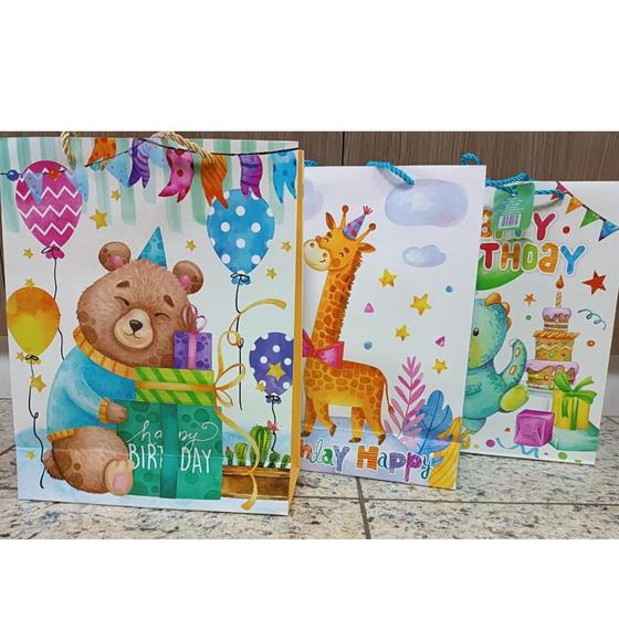 Imagem de Sacola De Presente Happy Birthday M YP7999 Yins Paper