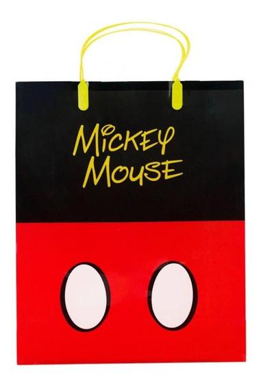 Imagem de Sacola De Presentes Cores Mickey 33x9x27cm - Disney