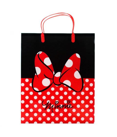 Imagem de Sacola De Presentes Cores Minnie 33x9x27cm - Disney