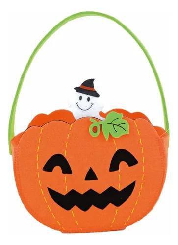 Imagem de Sacola Divertida Halloween Fantasminha 7,5x17x14cm 29004053
