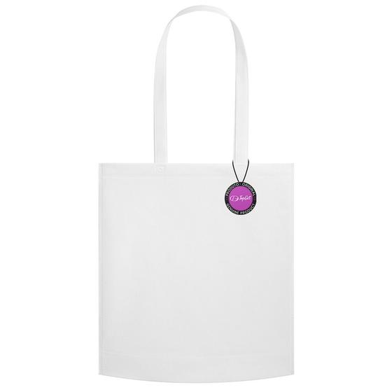 Imagem de Sacola Ecobag em TNT Premium 37x41cm Termo Selado Malta TopGet