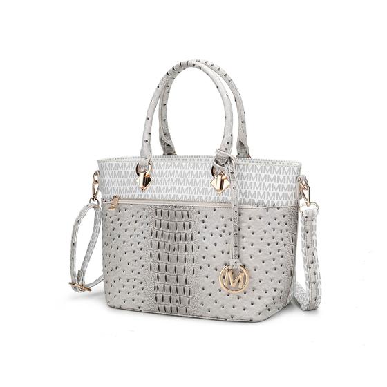 Imagem de Sacola MKF Collection Grace - Detalhe Croco Embossado