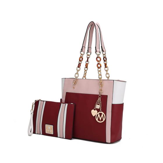 Imagem de Sacola MKF Collection Rochelle Color Block para Mulheres