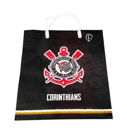 Imagem de Sacola Para Presentes Corinthians 33x27cm Oficial