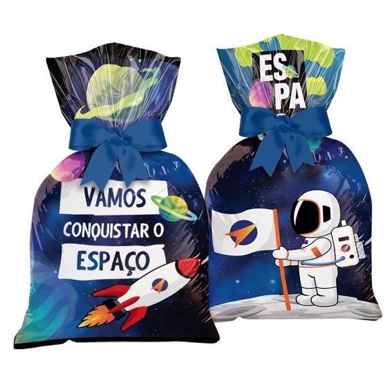 Imagem de Sacola Plastica Espacial 12 Unidades - Regina - Rizzo