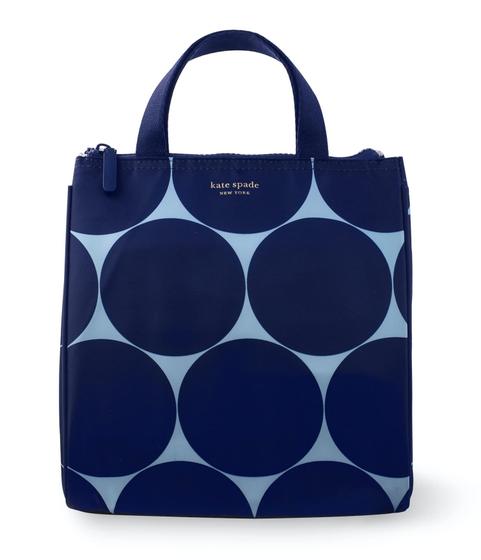 Imagem de Sacola Térmica Portátil Kate Spade New York - Pequena e com Bolso de Armazenamento - Estampa Joy Dot