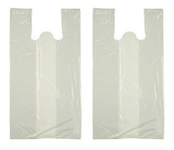 Imagem de Sacolas Plasticas Branca Reciclada Recuperada 70X90 Com 5 Kg