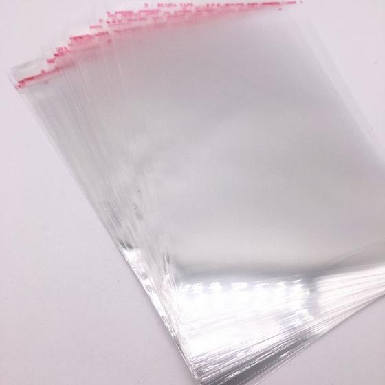 Imagem de Sacos Adesivados Transparentes Bopp 5x5 cm Saquinho 400 un