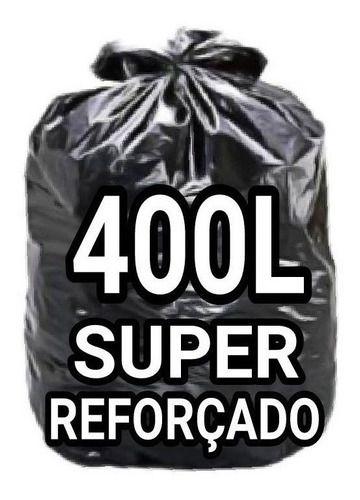 Imagem de Sacos De Lixo 400 Litros  Super Reforçado 100 Un Fabricante