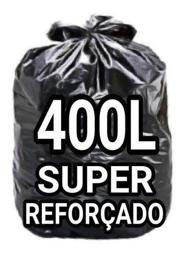 Imagem de Sacos De Lixo 400 Litros Super Reforçado 100Un