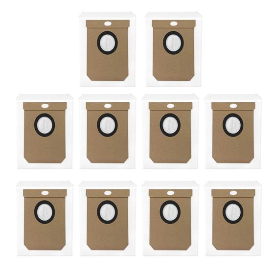 Imagem de Sacos de Pó Reposição para Aspirador Robô Eufy Clean L50/L60 (10 Unidades)