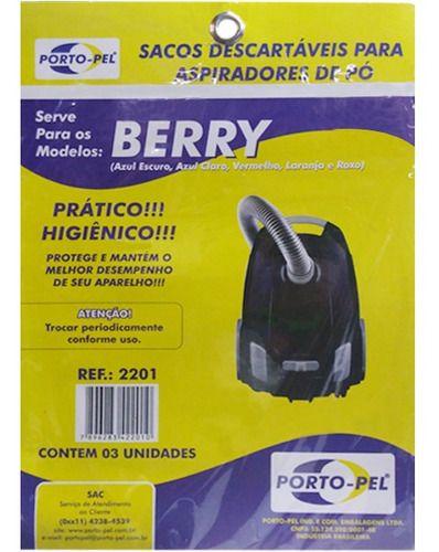 Imagem de Sacos Descartáveis Para Aspiradores De Pó Berry.