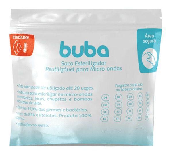 Sacos Esterilizador De Mamadeiras Microondas Com 6 Und Buba - Saco ...