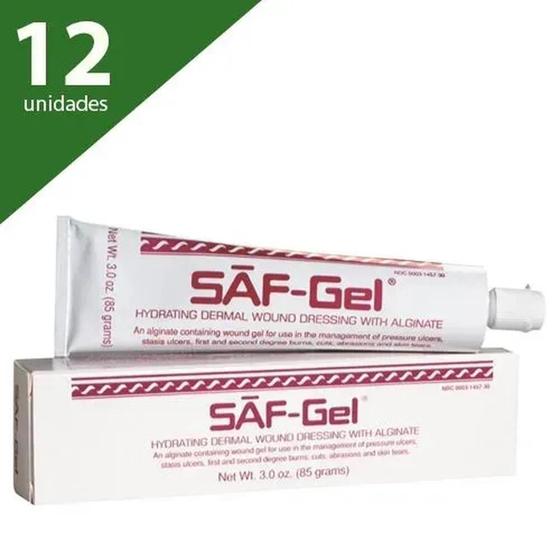 Imagem de Saf gel 85g - Kit Com 12 Unids - Convatec