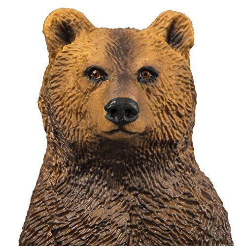 Imagem de Safari S181729 Selvagem Norte-Americano Urso Pardo Minature plástico miniatura