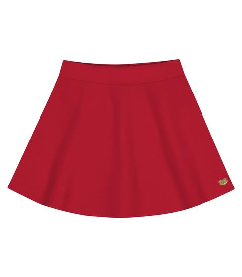 Imagem de Saia Infantil Cotton Trick Nick Vermelho