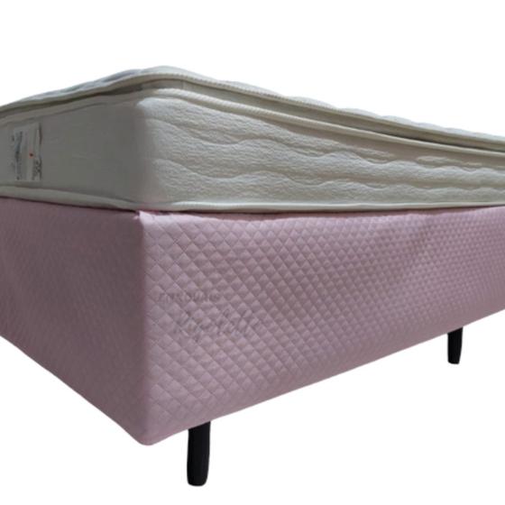 Imagem de Saia Matelada King Box com Elástico Micropercal Cama Baú