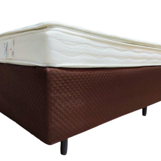 Saia Matelada Solteiro Box com Elástico Micropercal Cama Baú - Mava Enxovais Imagem de Saia Matelada Solteiro Box com Elástico Micropercal Cama Baú