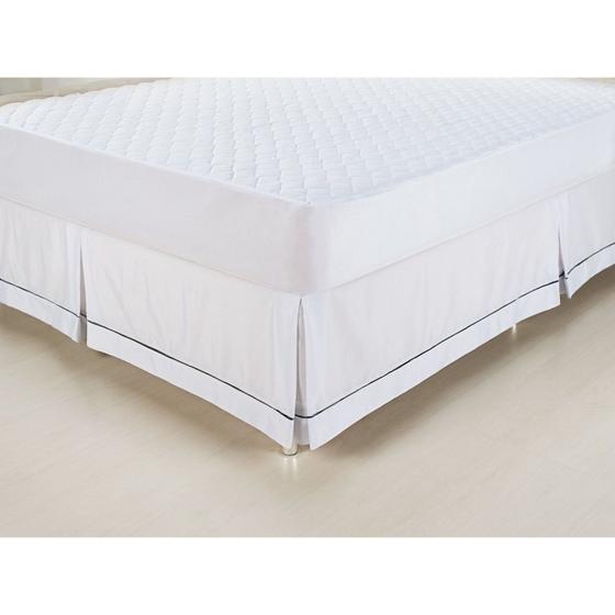 Imagem de Saia para Box Casal 30x140x190cm Ortobom Branco