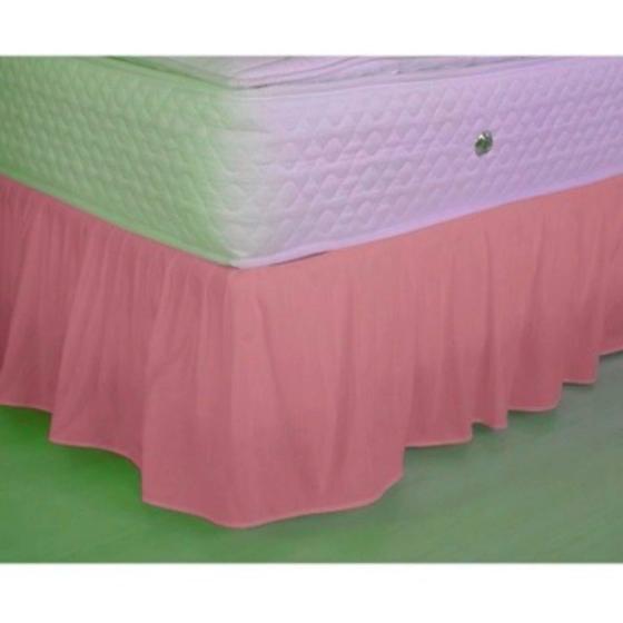 Imagem de Saia para Cama Box King Protetor Casal com Elástico em Toda Volta Ajustável Micropercal