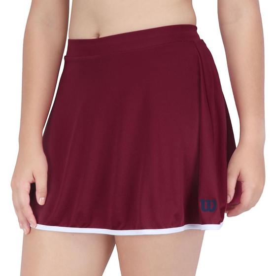 Imagem de Saia Shorts Wilson Tour Classic Bordo