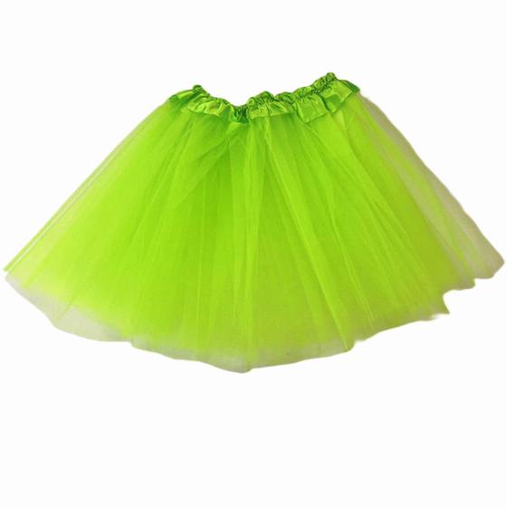 Imagem de Saia Tutu Tule Lisa ADULTO Carnaval Halloween Festas 40cm