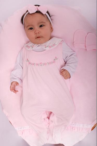 Imagem de Saída de Maternidade Menina 05 peças Bela Roupas de Bebê