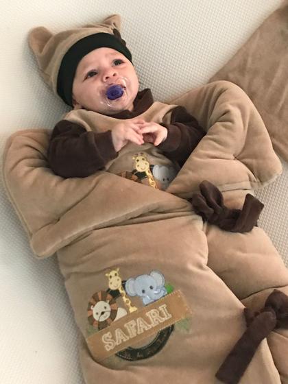 Saída De Maternidade Menino Safari Animais - Pandora Kids Menor preço em Saída De Maternidade Menino Safari Animais - Pandora Kids