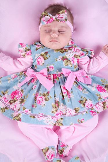 Recm Nascido Beb Menina Roupa Colorida Infantil Roupas De