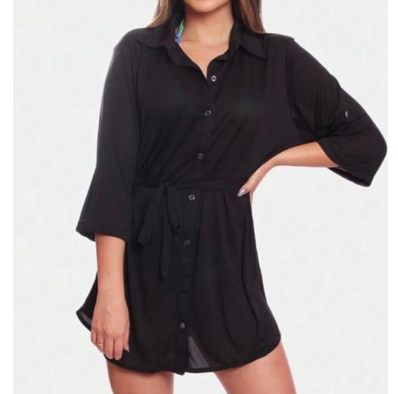 Imagem de Saída de praia Chemise Camisão Feminino