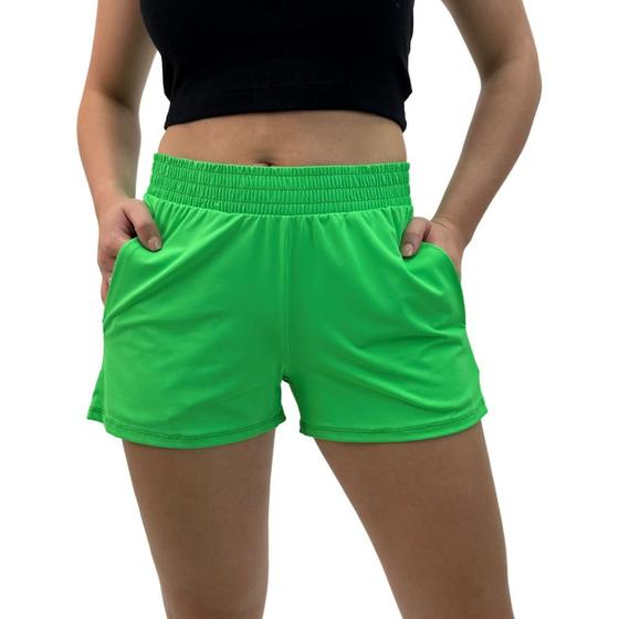 Imagem de Saída de Praia Sol e Energia Shorts Curto Feminino