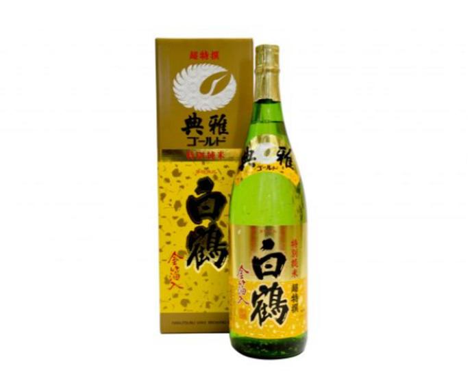 Sake saque hakutsuru junmai gold 1.8l