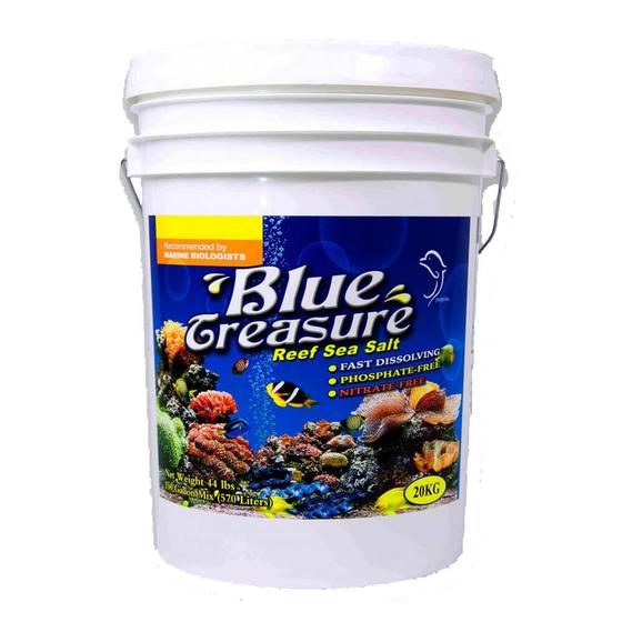 Sal BLUE TREASURE Reef Sea Salt SintéticoBalde 20Kg Produtos para