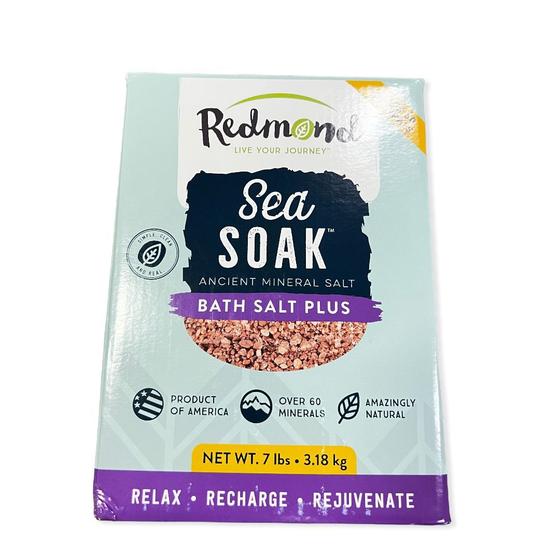 Imagem de Sal de Banho Redmond Sea Soak Importado 3.18kg Relaxante