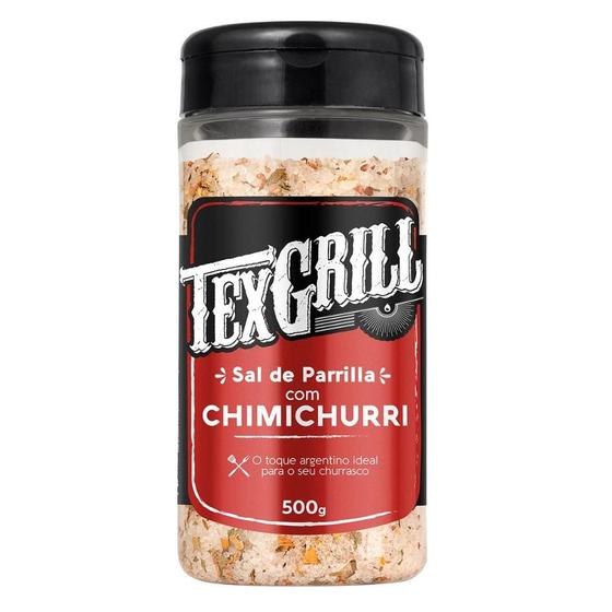 Imagem de Sal de Parrilha Chimichurri Temprero de Carne, Costelas e Assados Texgrill  500g