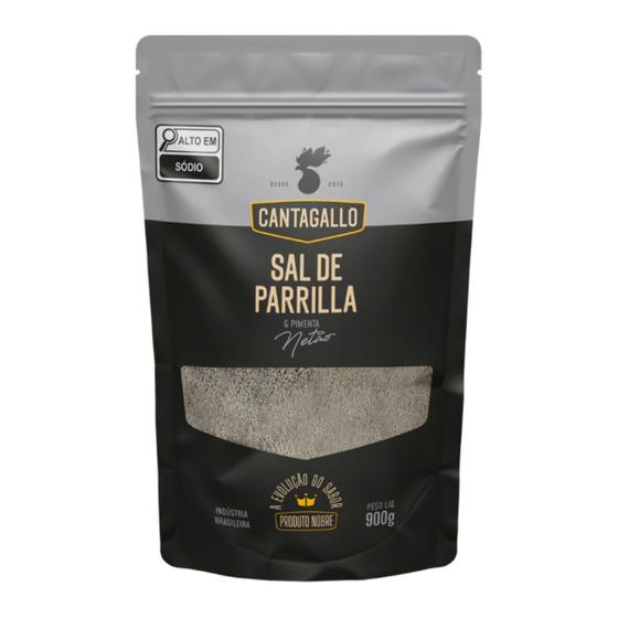 Imagem de Sal De Parrilla E Pimenta Netão 900g Cantagallo