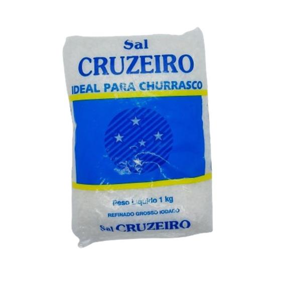 Imagem de Sal Grosso Branco Cruzeiro 1kg