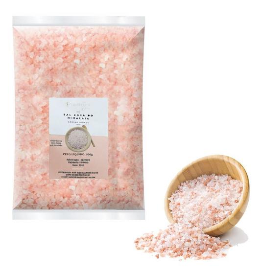 Imagem de Sal Grosso Rosa Do Himalaia Iodado Equilibrium Decor 500g