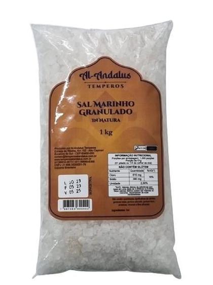 Imagem de Sal Marinho In Natura Grosso Al Andalus 1kg