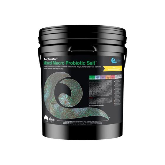 Imagem de Sal Marinho Para Aquário 22 Kg Mixed Macro Probiotic Híbrido de Água Natural e Sal Sintético Caixa