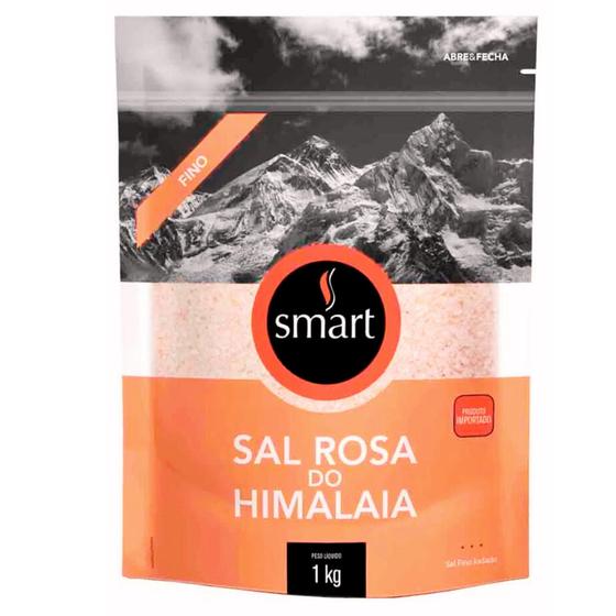 Imagem de Sal Rosa do Himalaia Fino 1kg Smart