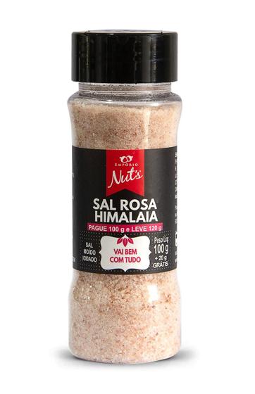 Imagem de Sal Rosa do Himalaia Saleiro 100g - Empório Nut's