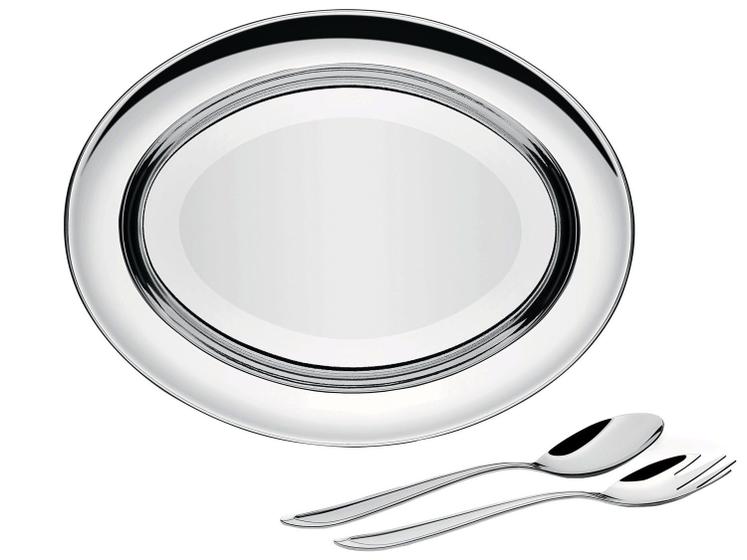 Imagem de Saladeira de Inox Oval Tramontina