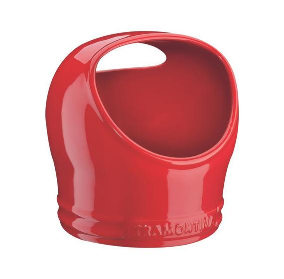 Imagem de Saleiro vermelho em ceramica tramontina