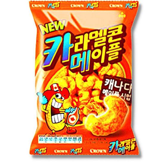 Imagem de Salgadinho coreano de caramelo maple 74g
