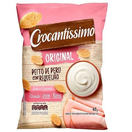 Imagem de Salgadinho Crocantíssimo Peito Peru Requeijão 40g