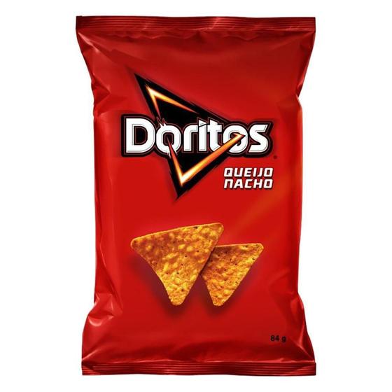 Salgadinho De Milho Queijo Nacho Doritos Pacote 84G Menor preço em Salgadinho De Milho Queijo Nacho Doritos Pacote 84G